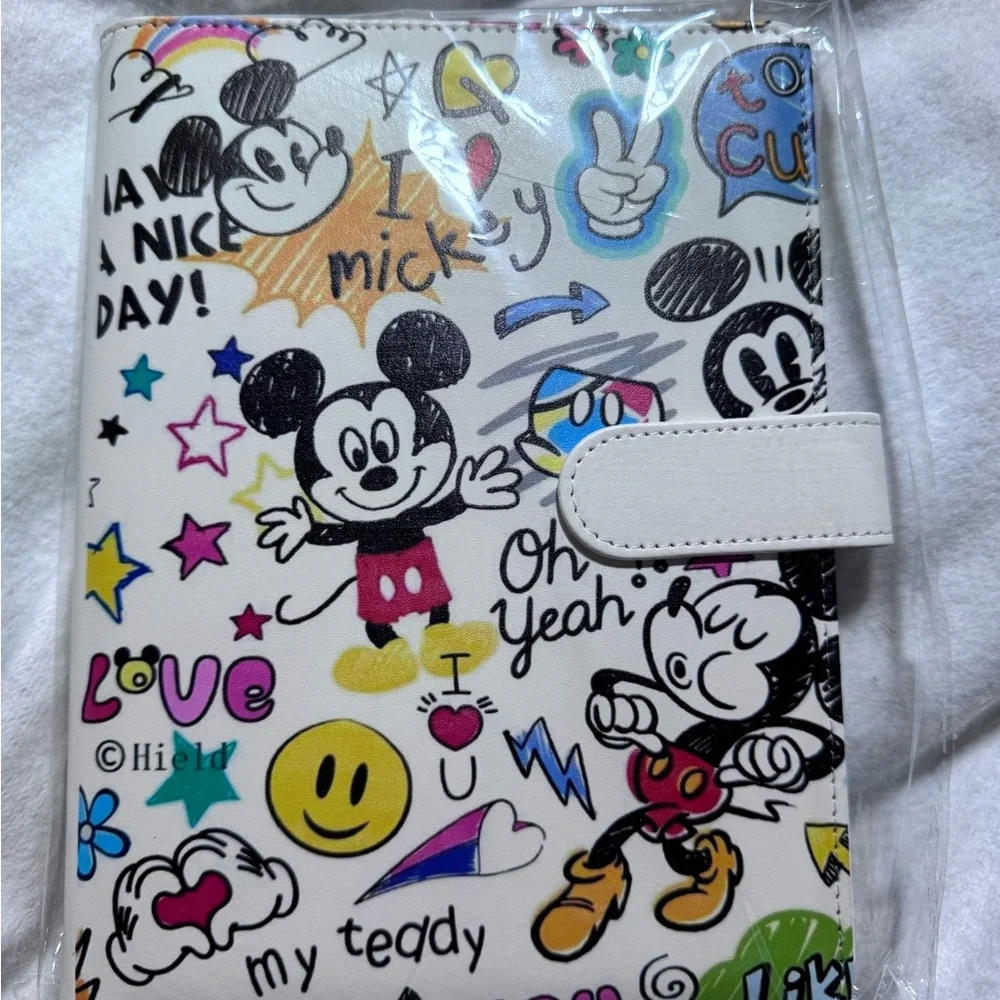 Disney Colorful Mickey Mouse Binder